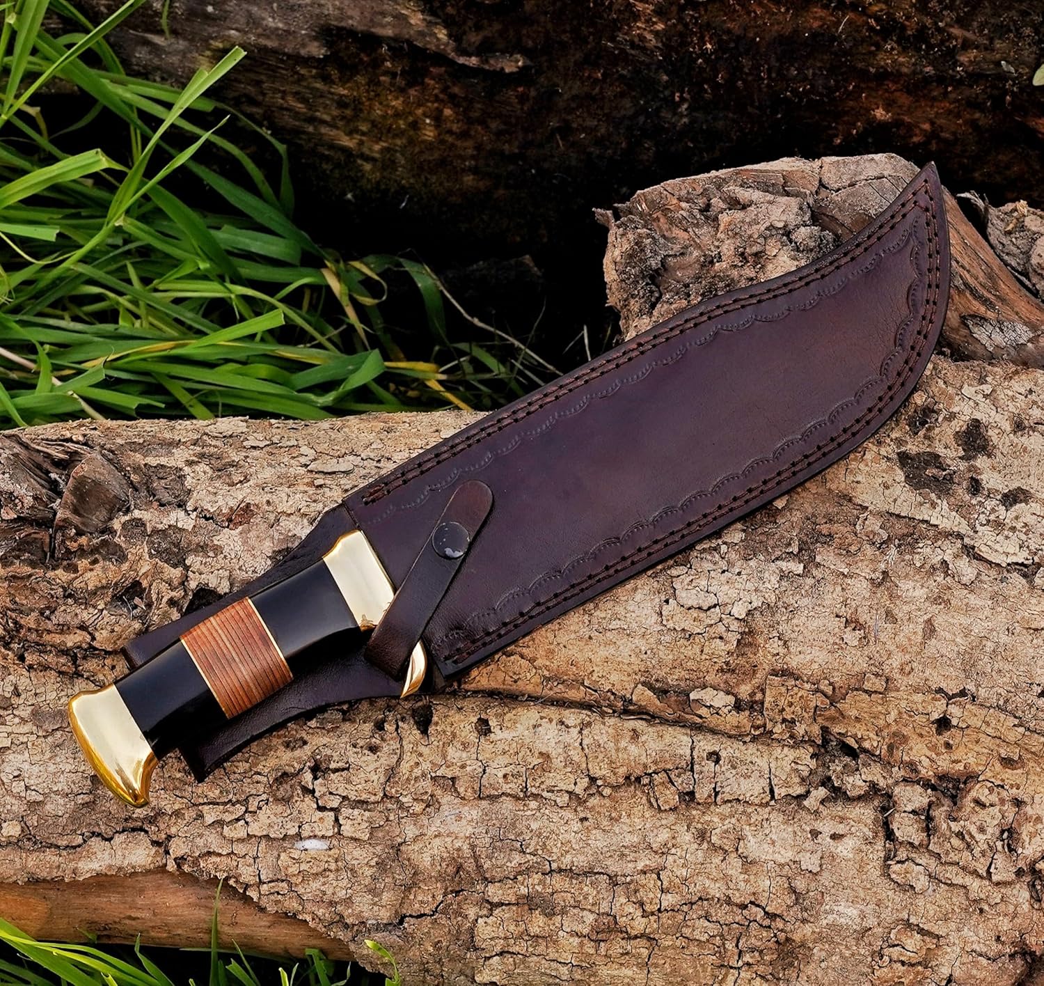 damascus bowie knife handmade fixed blade with sheath mega blades damascus bowie knife handmade fixed blade with sheath mega blades