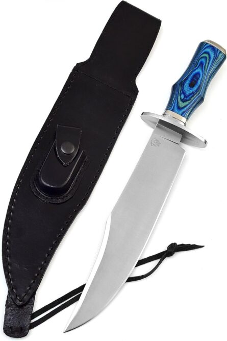 d2 bowie knife full tang 15 inch survival hunting knife mega blades