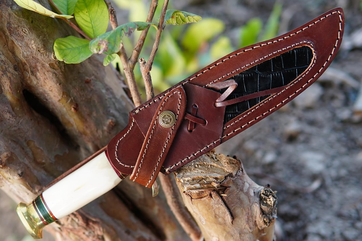 d2 steel hunting knife handmade full tang with bone handle mega blades d2 steel hunting knife handmade full tang with bone handle mega blades