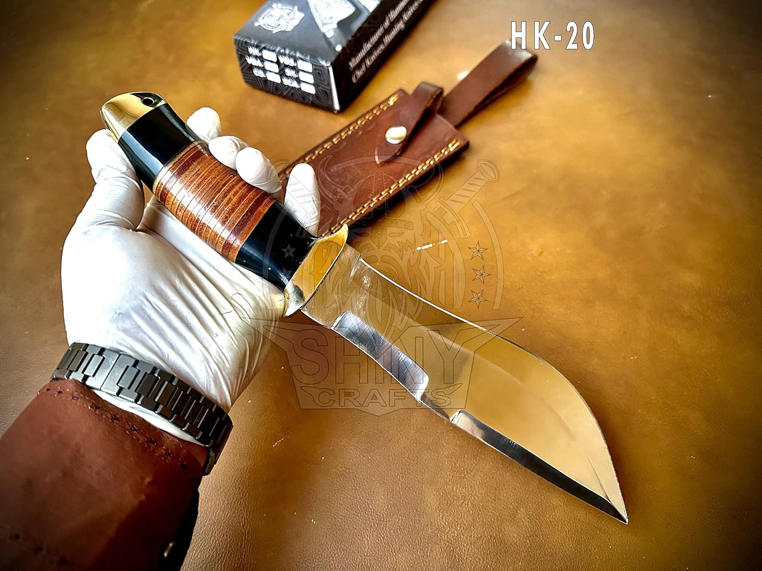 handmade razorback knife – 13" full tang bowie with sheath mega blades handmade razorback knife – 13" full tang bowie with sheath mega blades