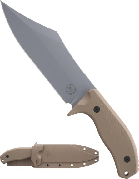off grid knives caiman xxl fixed blade bowie knife 12 mega blades