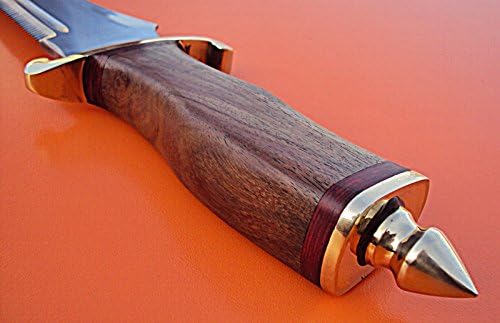 hk 334 hunting bowie knife with leather sheath for camping mega blades hk 334 hunting bowie knife with leather sheath for camping mega blades