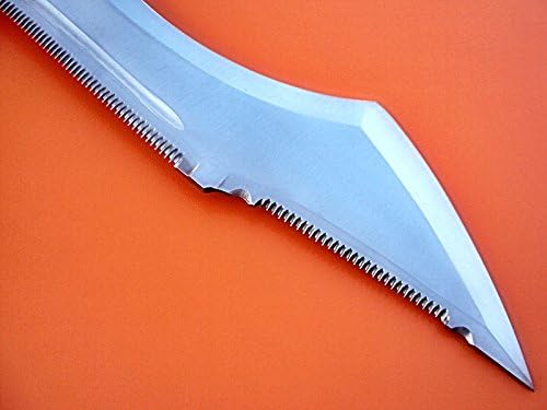 hk 334 hunting bowie knife with leather sheath for camping mega blades hk 334 hunting bowie knife with leather sheath for camping mega blades