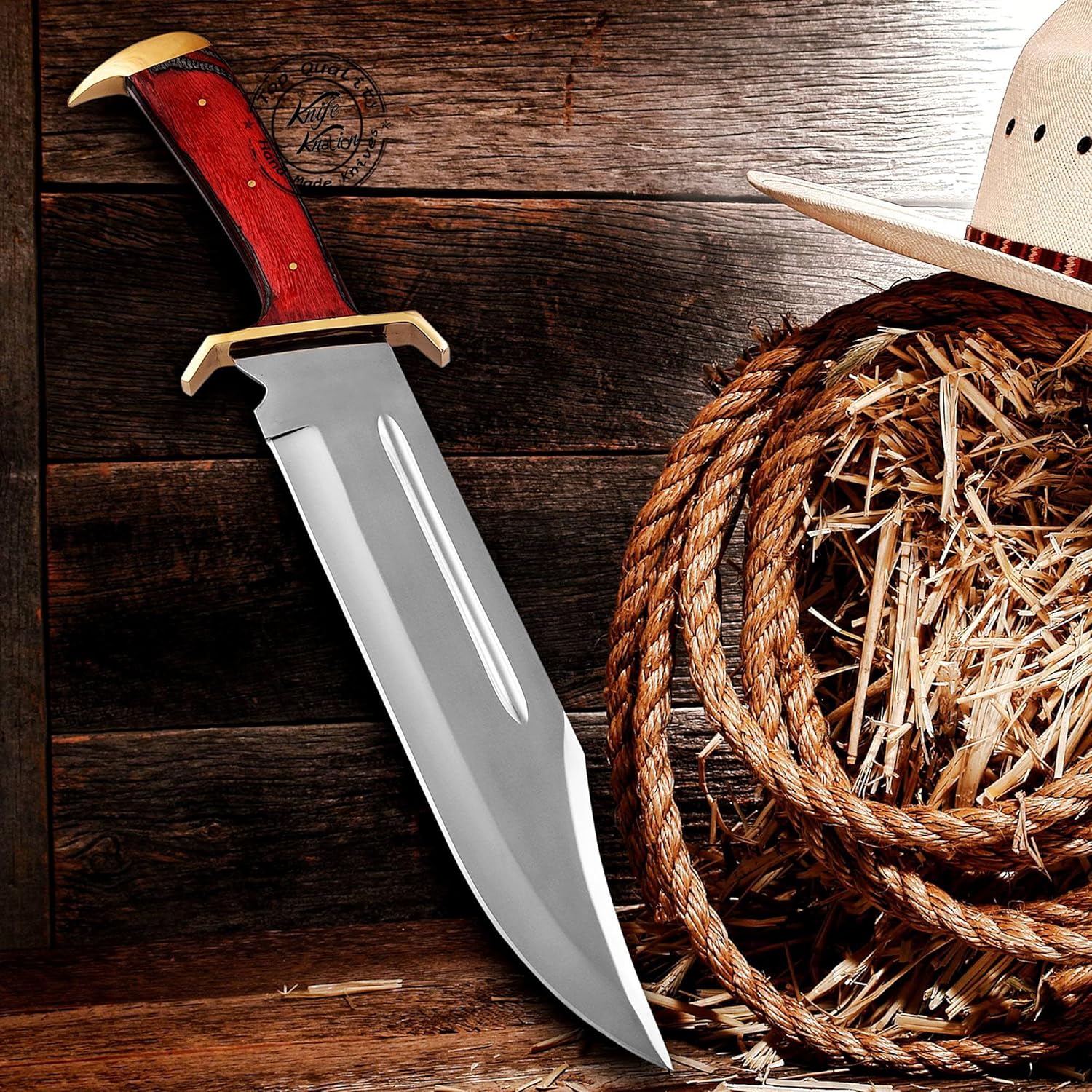 custom handmade stainless steel western outlaw bowie knife mega blades custom handmade stainless steel western outlaw bowie knife mega blades