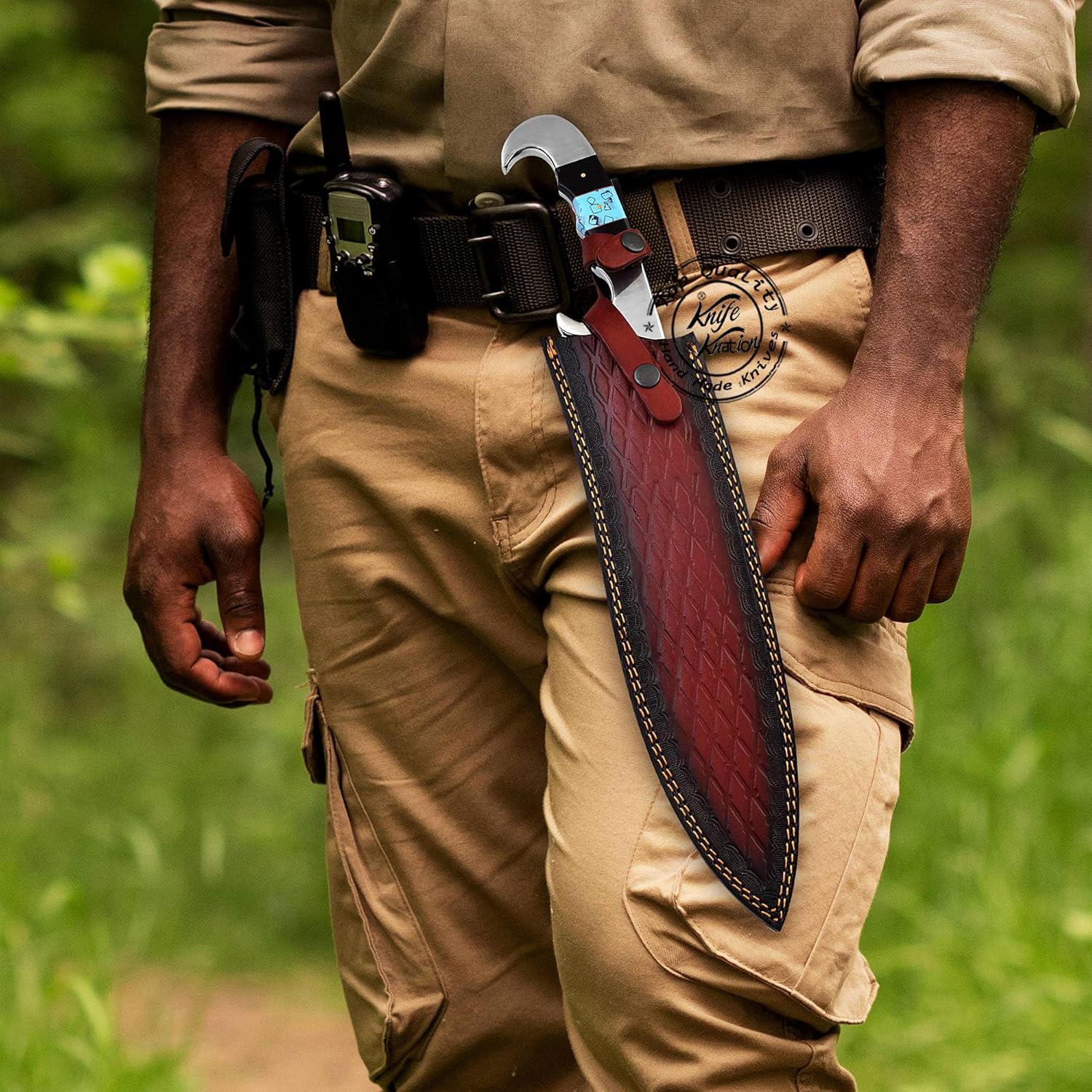 custom handmade stainless steel bowie hunting knife kkh 34 mega blades custom handmade stainless steel bowie hunting knife kkh 34 mega blades