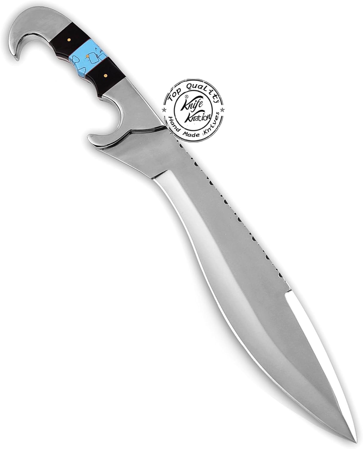 custom handmade stainless steel bowie hunting knife kkh 34 mega blades custom handmade stainless steel bowie hunting knife kkh 34 mega blades