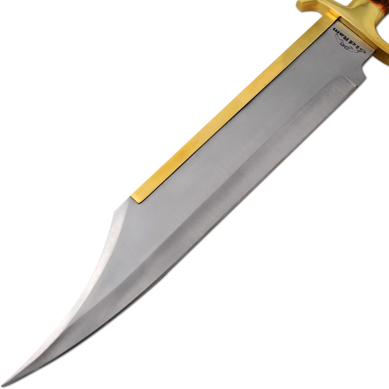 custom handmade montana stag hunting knife with sheath mega blades custom handmade montana stag hunting knife with sheath mega blades