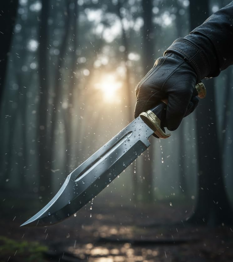 d2 bowie knife 18 inch large crocodile dundee with sheath mega blades d2 bowie knife 18 inch large crocodile dundee with sheath mega blades