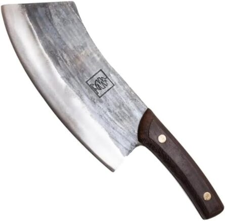 handmade chef knife 7.1 inch high manganese steel mega blades