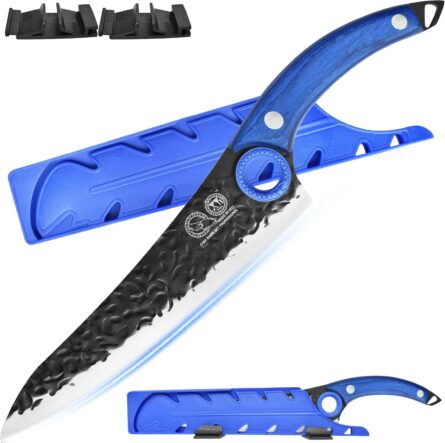 xyj chef knife 8 inch high carbon steel meat cleaver mega blades