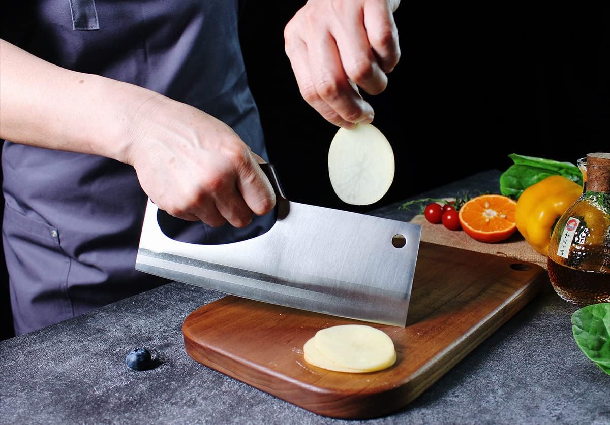 meat cleaver knife japanese chef knife for meat & vegetable mega blades meat cleaver knife japanese chef knife for meat & vegetable mega blades