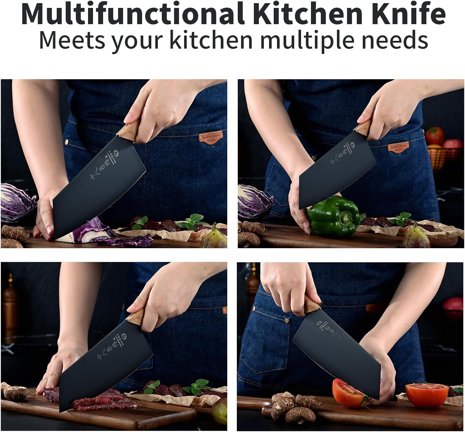 shi ba zi zuo meat cleaver knife high carbon stainless steel mega blades shi ba zi zuo meat cleaver knife high carbon stainless steel mega blades