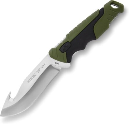 buck pursuit guthook hunting knife with 420hc blade usa mega blades